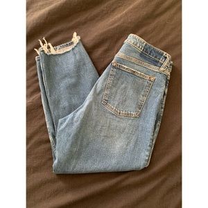 Abercrombie Distressed Mom Jean